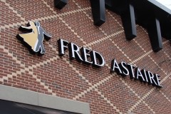 Fred Astaire logo & letters closeup