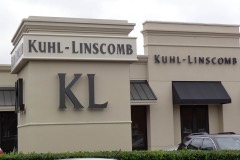 Kuhl-Linscomb wall sign & monument sign
